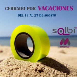 CERRADO POR VACACIONES DEL 14 AL 27 DE AGOSTO
